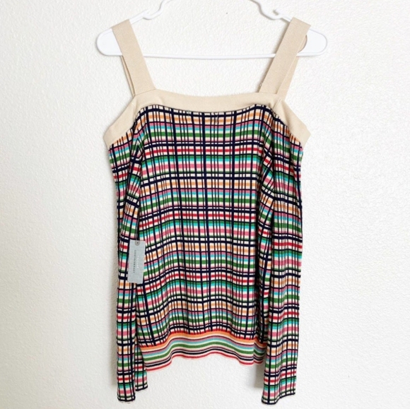 Anthropologie Cold Shoulder Button Bell Sleeve Knit Crop Top - Picture 5 of 12